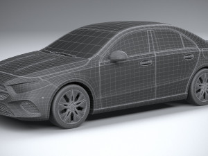 Mercedes-Benz A-Class Sedan Regular 2023 Modèle 3D