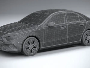 Mercedes-Benz A-Class Sedan Regular 2023 3D Model