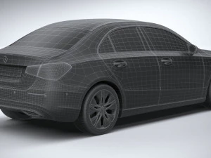 Mercedes-Benz A-Class Sedan Regular 2023 3D Model