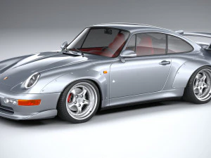 Porsche 911 GT2 993 1993 3D Model