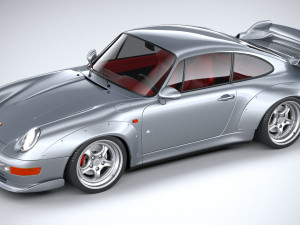Porsche 911 GT2 993 1993 3D Model