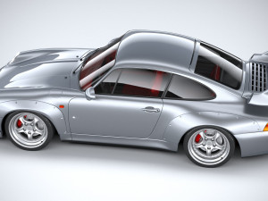 Porsche 911 GT2 993 1993 3D Model