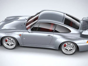 Porsche 911 GT2 993 1993 3D Model
