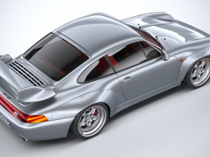 Porsche 911 GT2 993 1993 3D Model