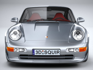 Porsche 911 GT2 993 1993 3D Model