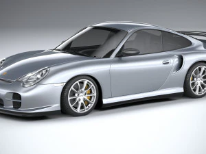 Porsche 911 GT2 996 2003 3D Model