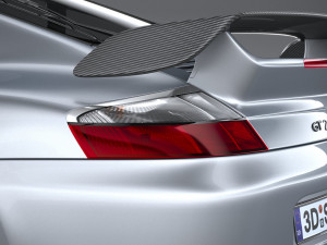 Porsche 911 GT2 996 2003 3D Model