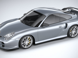 Porsche 911 GT2 996 2003 3D Model