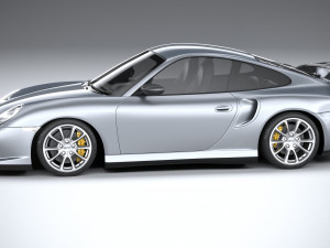 Porsche 911 GT2 996 2003 3D Model