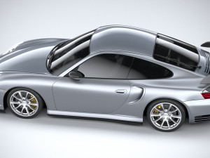Porsche 911 GT2 996 2003 3D Model