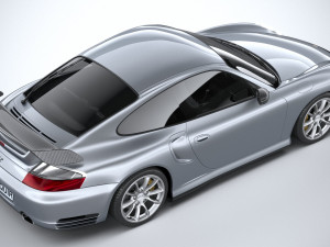 Porsche 911 GT2 996 2003 3D Model