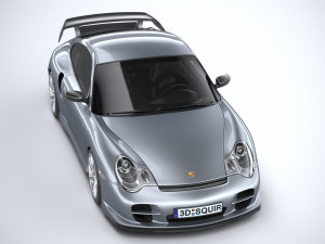 Porsche 911 GT2 996 2003 3D Model
