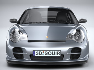 Porsche 911 GT2 996 2003 3D Model