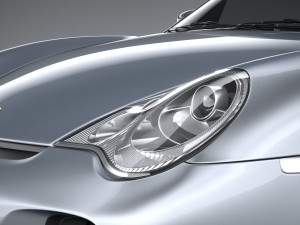 Porsche 911 GT2 996 2003 3D Model