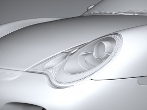 Porsche 911 GT2 996 2003 3D Model