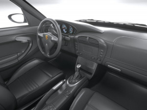 Porsche 911 GT2 996 2003 3D Model