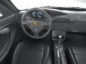 Porsche 911 GT2 996 2003 3D Model