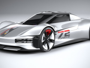 Porsche Vision GT Concept 2021 3D 모델