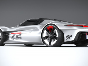 Porsche Vision GT Concept 2021 3D 모델