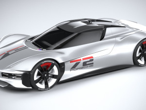 Porsche Vision GT Concept 2021 3D 모델