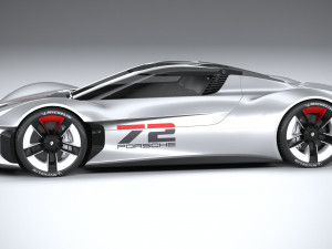 Porsche Vision GT Concept 2021 3D 모델
