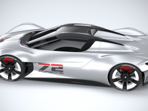 Porsche Vision GT Concept 2021 3D 모델