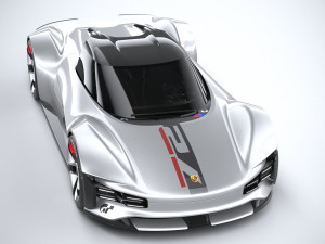 Porsche Vision GT Concept 2021 3D 모델