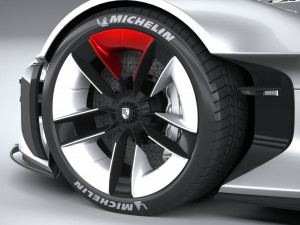 Porsche Vision GT Concept 2021 3D 모델