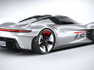 Porsche Vision GT Concept 2021 3D 모델