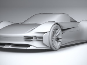 Porsche Vision GT Concept 2021 3D 모델