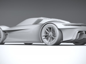 Porsche Vision GT Concept 2021 3D 모델