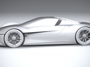 Porsche Vision GT Concept 2021 3D 모델