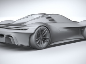 Porsche Vision GT Concept 2021 3D 모델