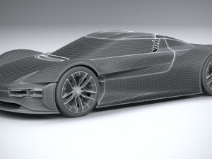 Porsche Vision GT Concept 2021 3D 모델