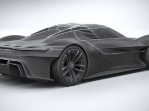 Porsche Vision GT Concept 2021 3D 모델