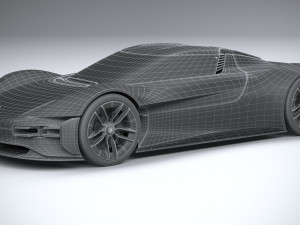Porsche Vision GT Concept 2021 3D 모델