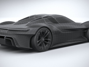 Porsche Vision GT Concept 2021 3D 모델