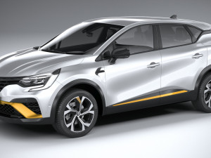 Renault Captur E-Tech 2023 3D Model
