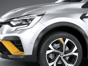 Renault Captur E-Tech 2023 3D Модель