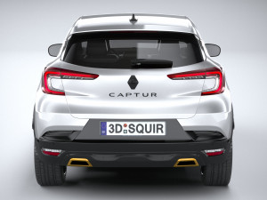 Renault Captur E-Tech 2023 3D Модель