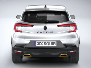 Renault Captur E-Tech 2023 3D Model