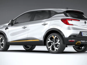 Renault Captur E-Tech 2023 3D Model