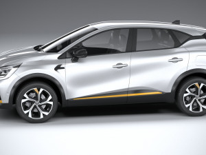 Renault Captur E-Tech 2023 3D Модель