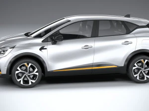 Renault Captur E-Tech 2023 3D Model