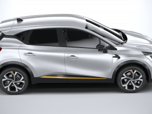 Renault Captur E-Tech 2023 3D Модель
