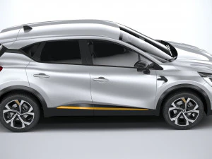 Renault Captur E-Tech 2023 3D Model