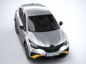 Renault Captur E-Tech 2023 3D Модель