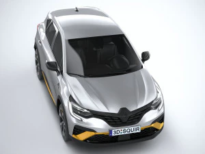 Renault Captur E-Tech 2023 3D Model