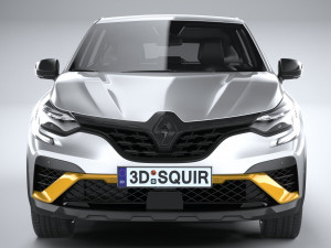 Renault Captur E-Tech 2023 3D Модель