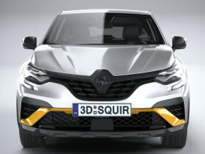 Renault Captur E-Tech 2023 3D Model